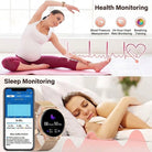Smartwatch with SOS Calling and Bluetooth Health Monitoring