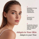 Face Foundation with Shade Adapting Coverage for Fine Lines