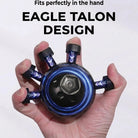Finger Exerciser with Adjustable Resistance Buttons for Grip Training