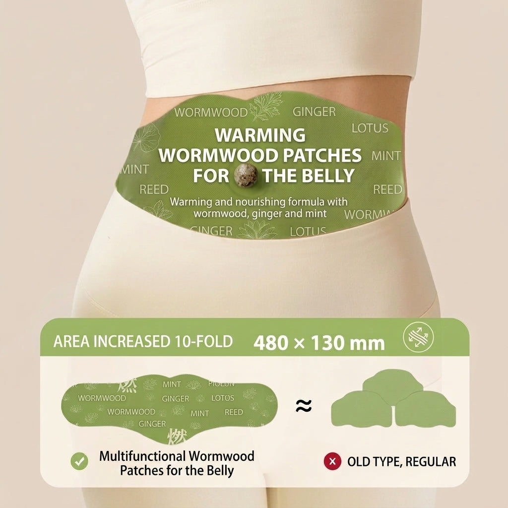 Belly Patch with Mugwort Herbal Ingredients for Abdominal Area