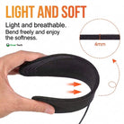 Heated insoles with USB charging and temperature control