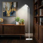 Grow light with flexible gooseneck and timer function
