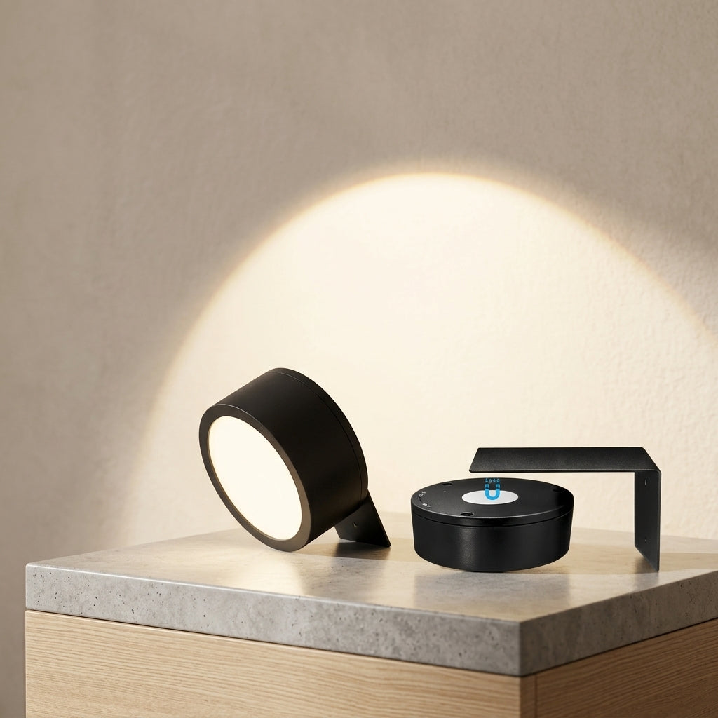 Picture light with remote control and three light settings