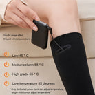 Heated socks with adjustable temperature settings