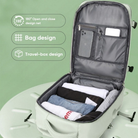 Travel Backpack With Multiple Compartments And USB Charging Port