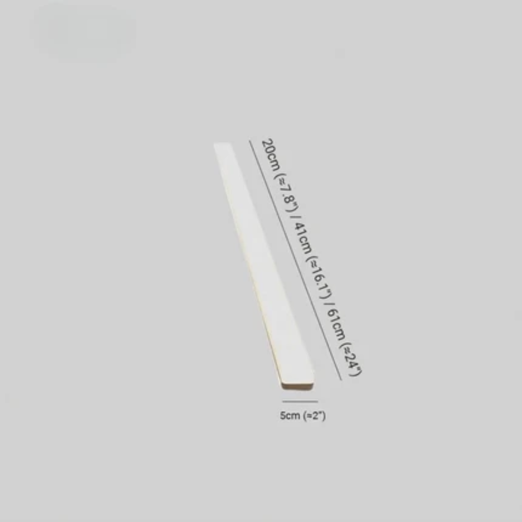 Flush mount ceiling light with slim linear design