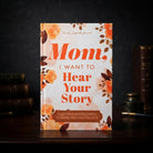 Memory Journal With Guided Questions And Linen Hardcover - orange – for mum