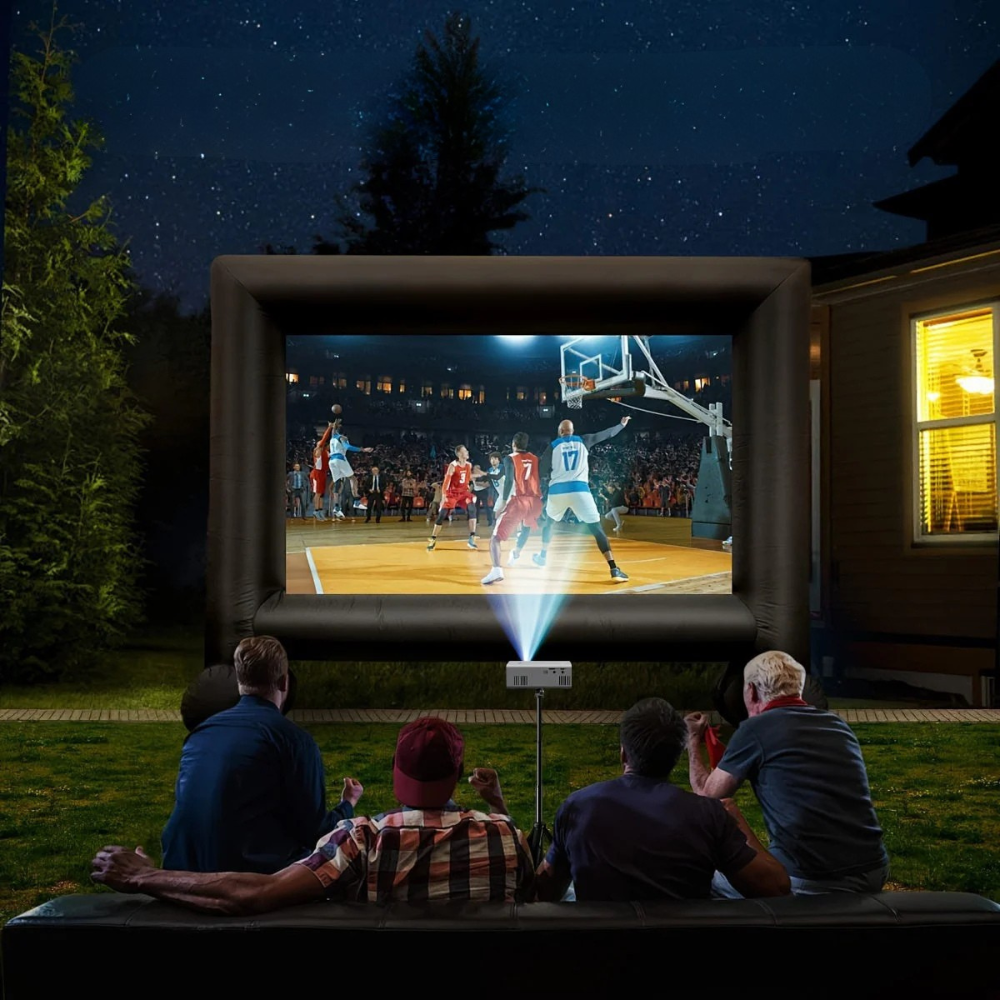 Portable Mini LED Projector with HDMI and USB Connectivity