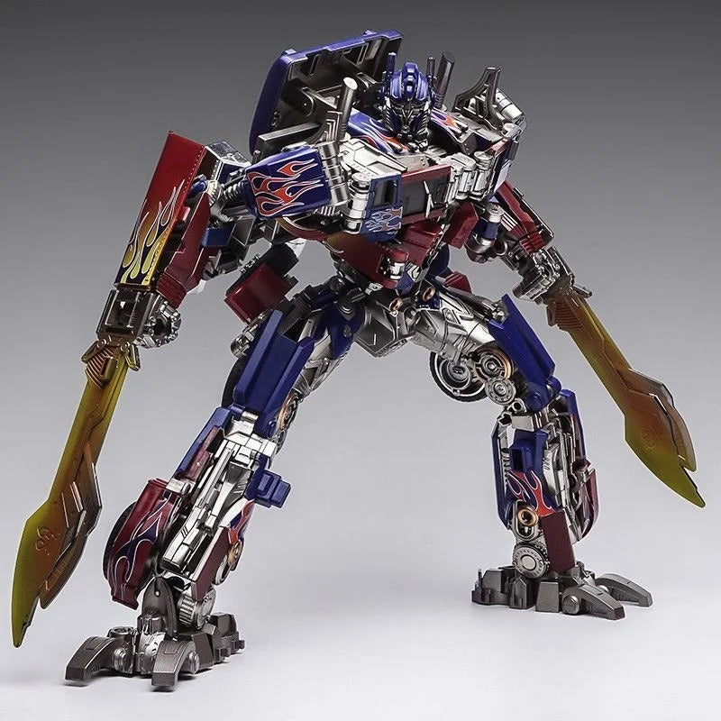 Remote control transforming robot toy figure with accessories