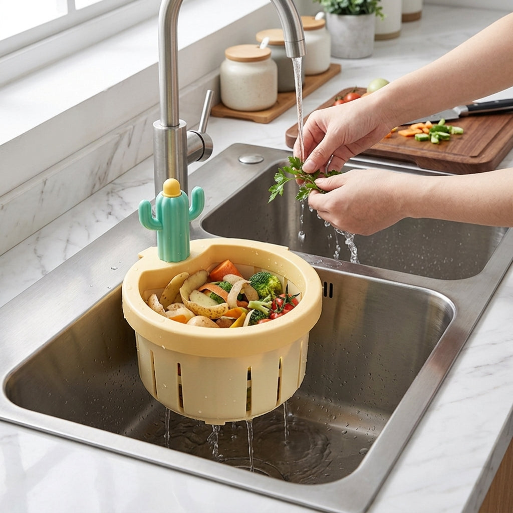 Sink Strainer Cactus Kitchen Drain Waste Filter