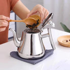 Teapot with Stainless Steel Body and Removable Infuser