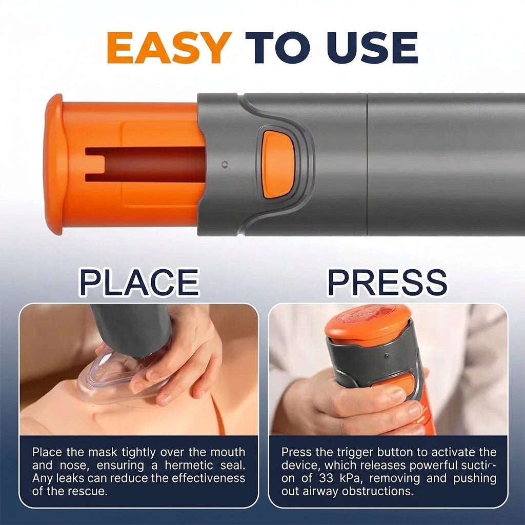 Choking Rescue Tool Portable Design for Adults and Children