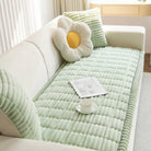 Sofa Seat Cover Quilted Non Slip Winter Style