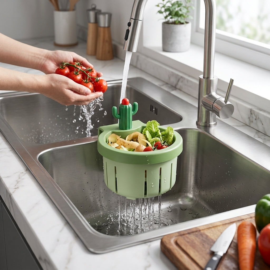 Sink Strainer Cactus Kitchen Drain Waste Filter