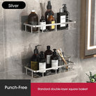 Shower Shelf For Bathroom Corner With Adhesive Fitting