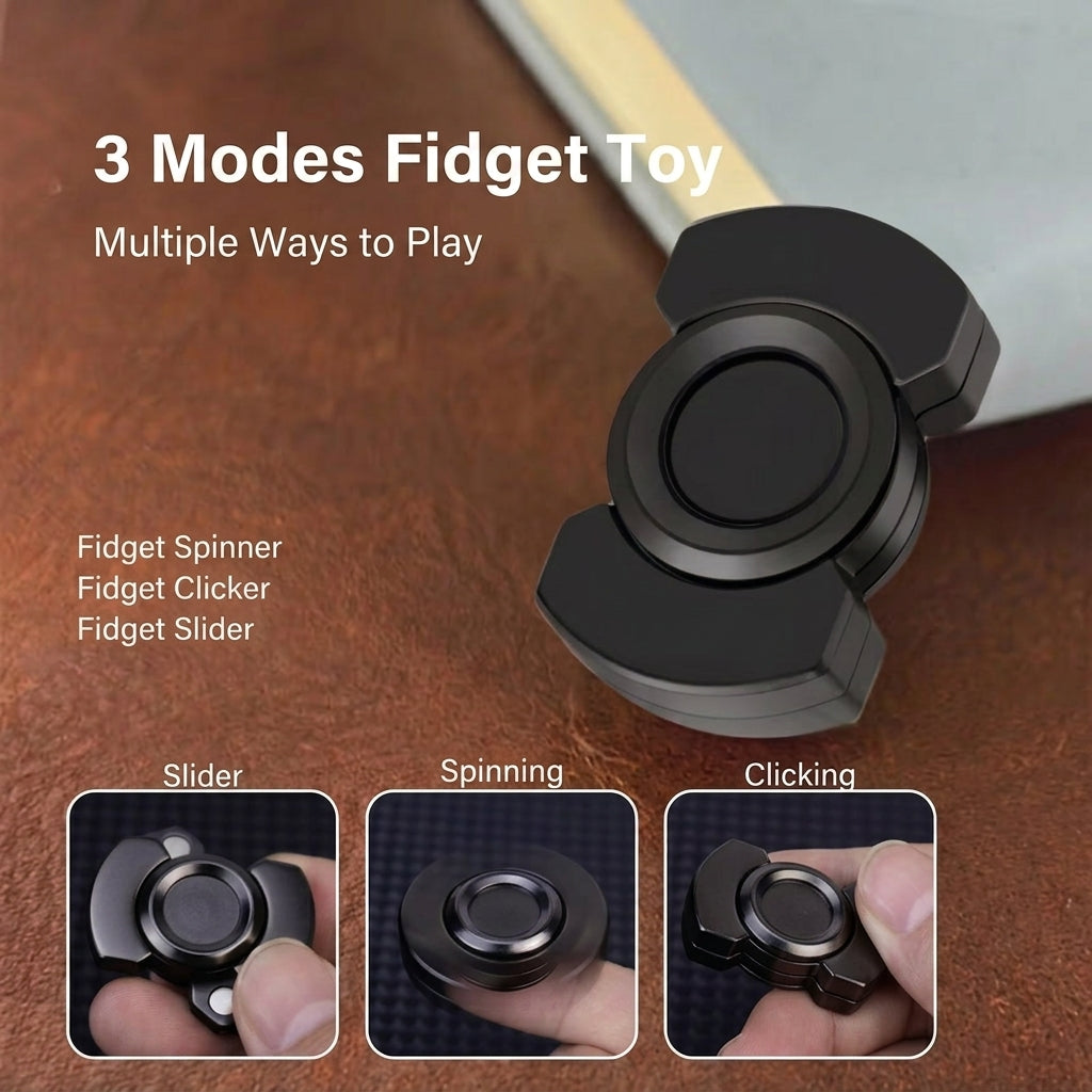 Fidget Spinner Metal Magnetic Slider Toy