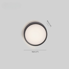 Outdoor wall light with round motion sensor