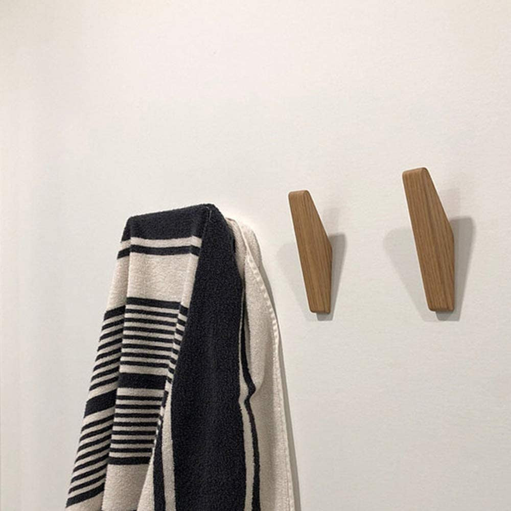 Wall hooks set of six with Scandinavian design