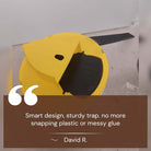 Automatic reusable mouse trap for rodent control