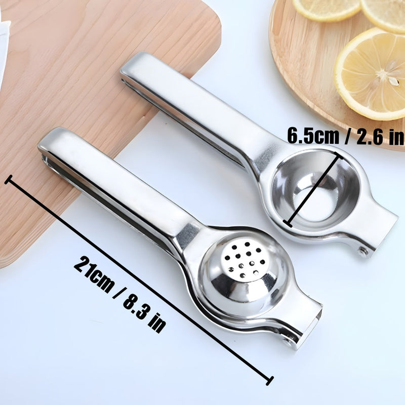 Manual Citrus Juicer With Stainless Steel Body