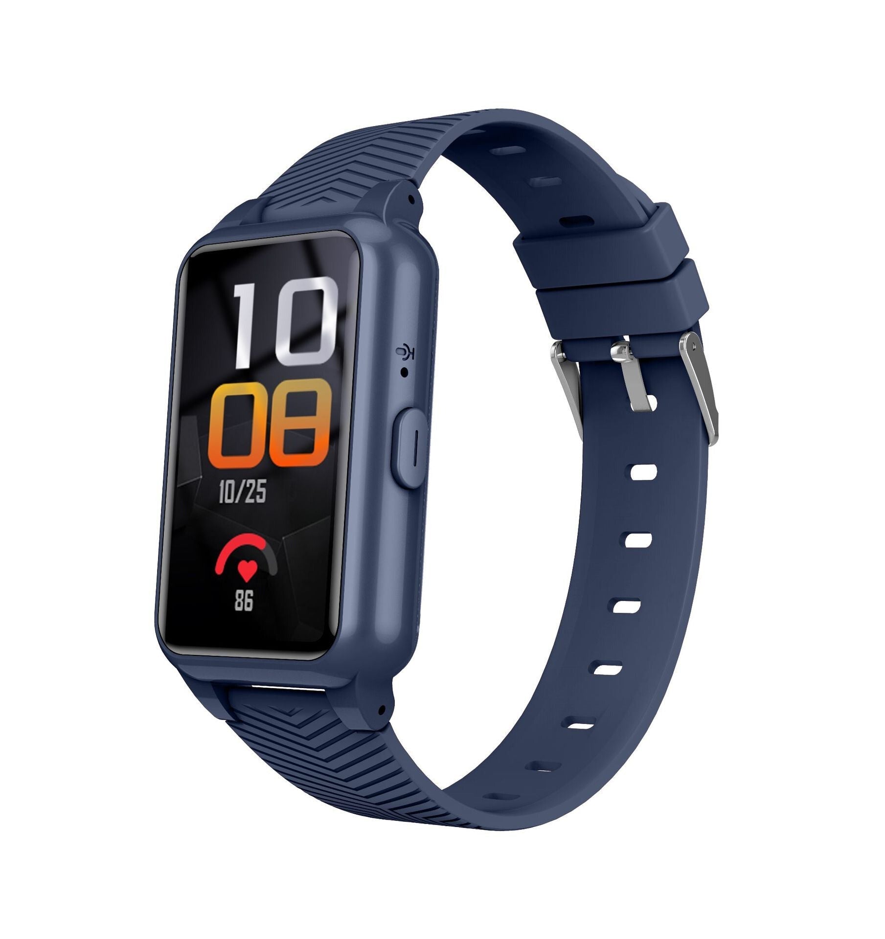 Smartwatch for seniors with GPS fall detection and SOS - dark blue