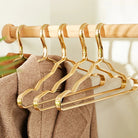 Clothes Hangers Slim Non-Slip Aluminium Set of Ten