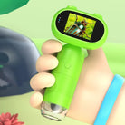 Handheld digital microscope with 1000x magnification and screen