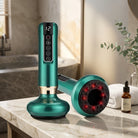 Electric cupping massager with adjustable suction and scraping