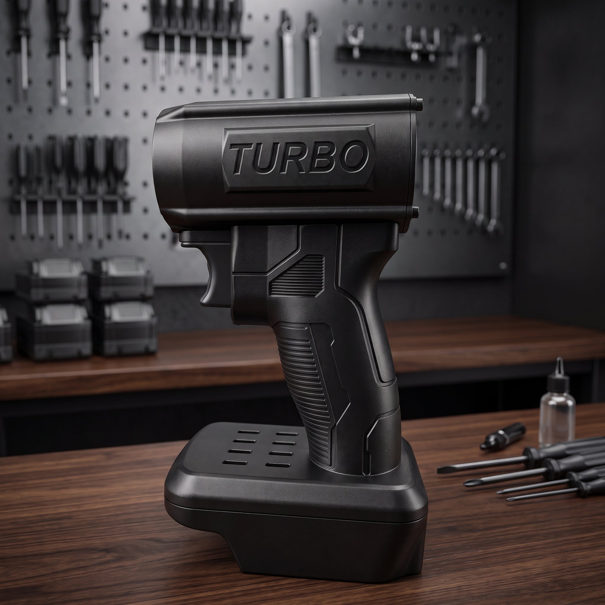Cordless turbo jet blower for car drying and cleaning