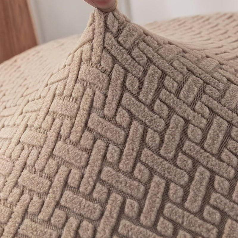 Stretch Armchair Cover With Side Pocket
