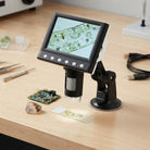 Digital Microscope With LCD Screen And LED Lights