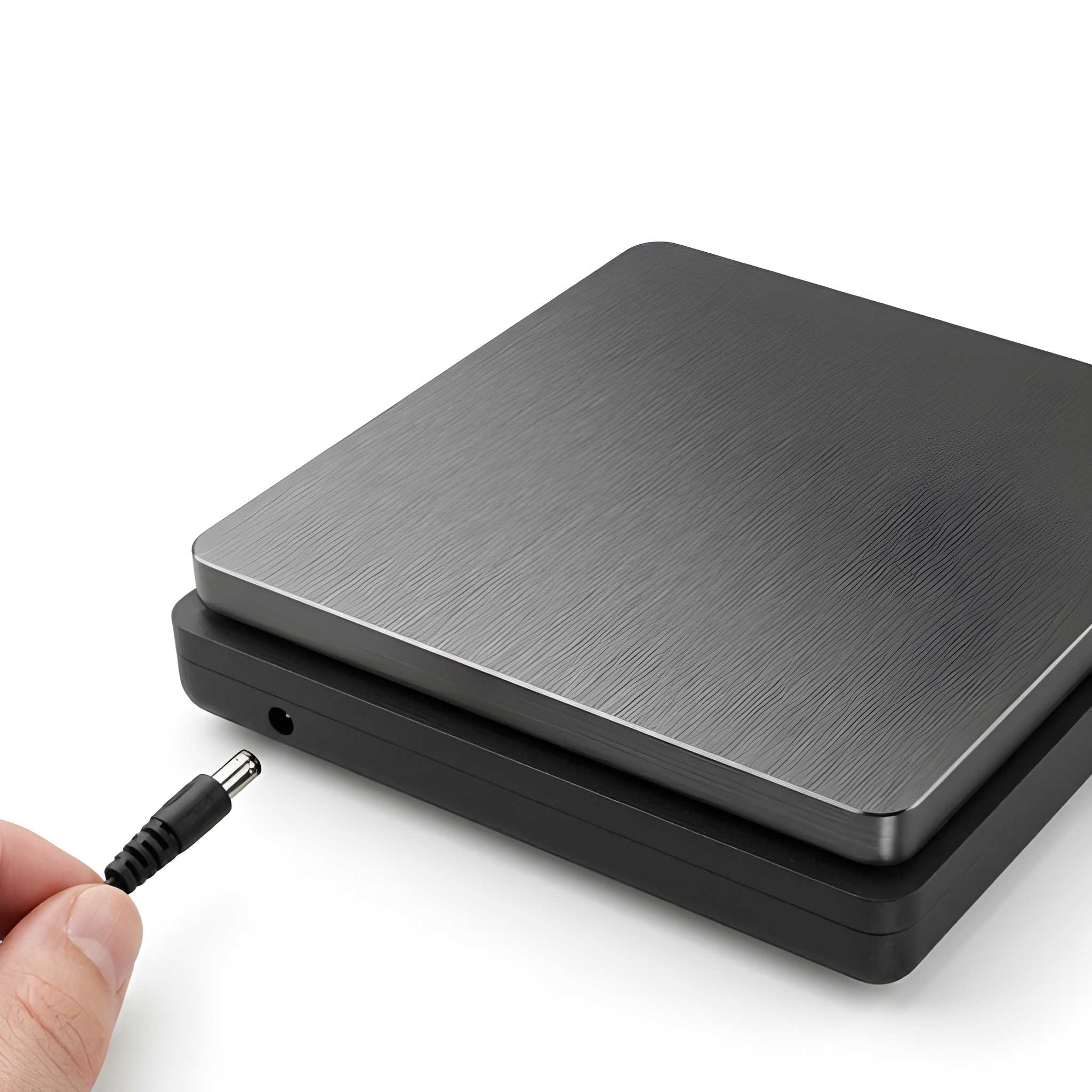 Digital kitchen scale with stainless steel platform