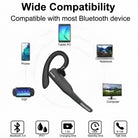 Trucker Bluetooth headset with dual microphone and noise cancelling