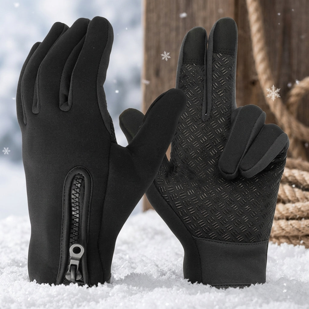Thermal Gloves Touchscreen Grip Heated Cycling