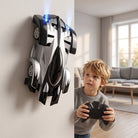 Remote control wall climbing car with LED lights