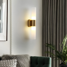 Modern acrylic cylinder wall light with up down lighting