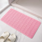 Shower Mat with Anti Slip Suction Cups - pink