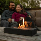 Tabletop Fire Pit With Smokeless Flames And Safety Glass