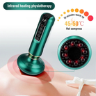 Electric cupping massager with adjustable suction and scraping