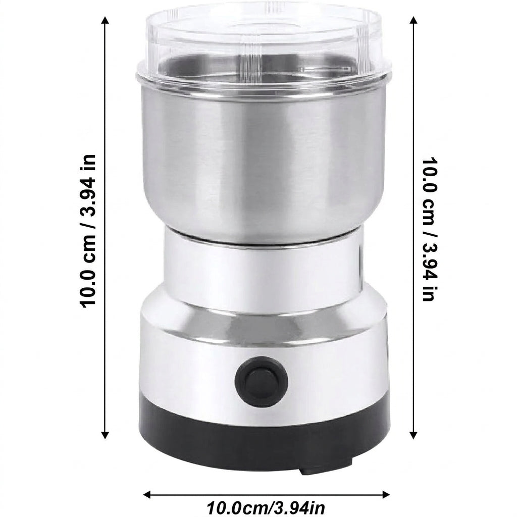 Electric coffee and spice grain grinder machine