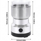 Electric coffee and spice grain grinder machine