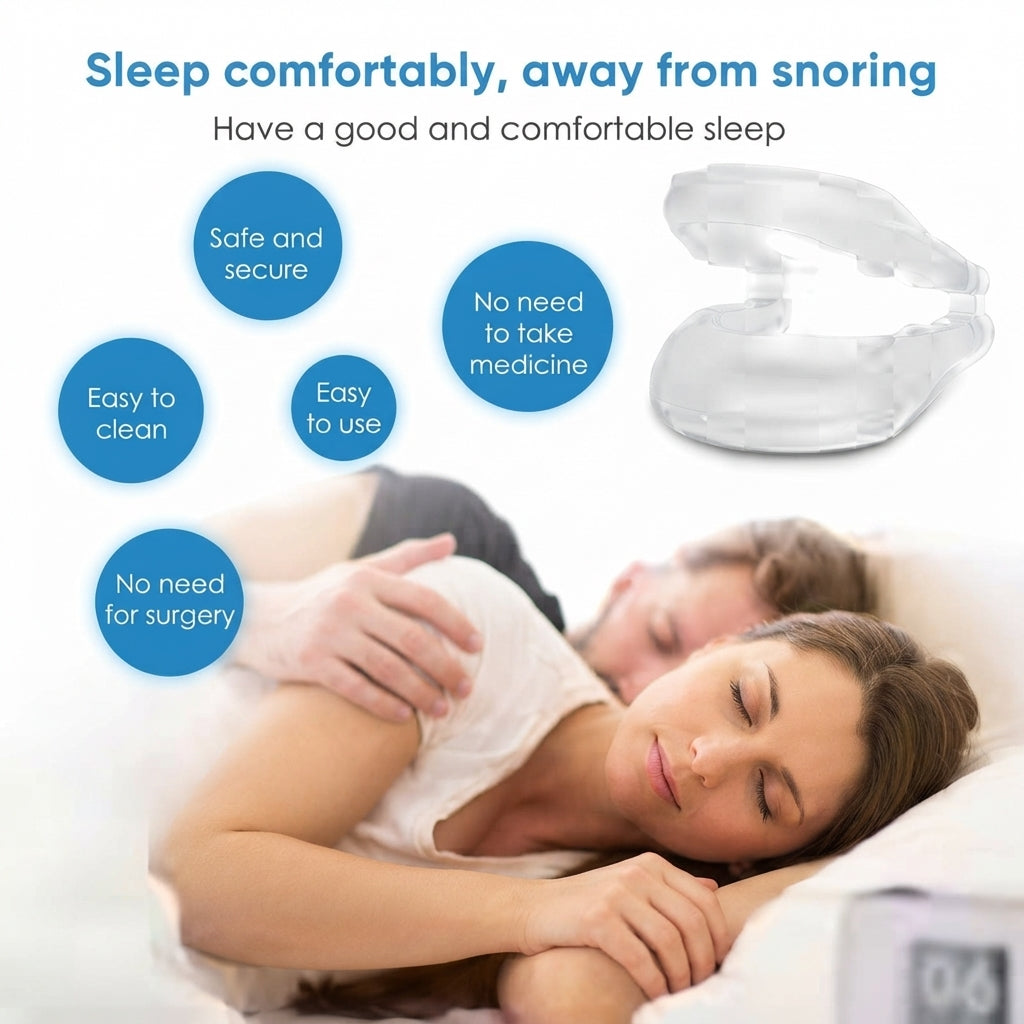 Sleep Mouthpiece For Snoring With Storage Box