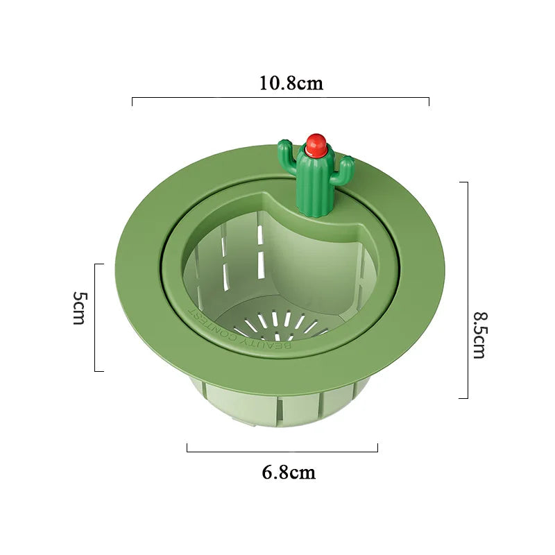 Sink Strainer Cactus Kitchen Drain Waste Filter