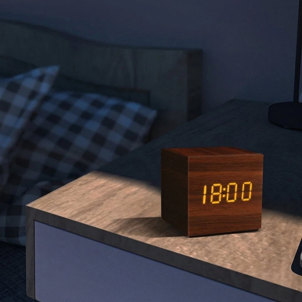 Digital Alarm Clock with LED Display and Voice Control