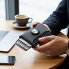Slim Wallet Holder With RFID Blocking Card Slots