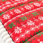 Sofa Cover with Quilted Anti Slip Christmas Design