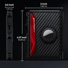Slim Wallet Holder With RFID Blocking Card Slots