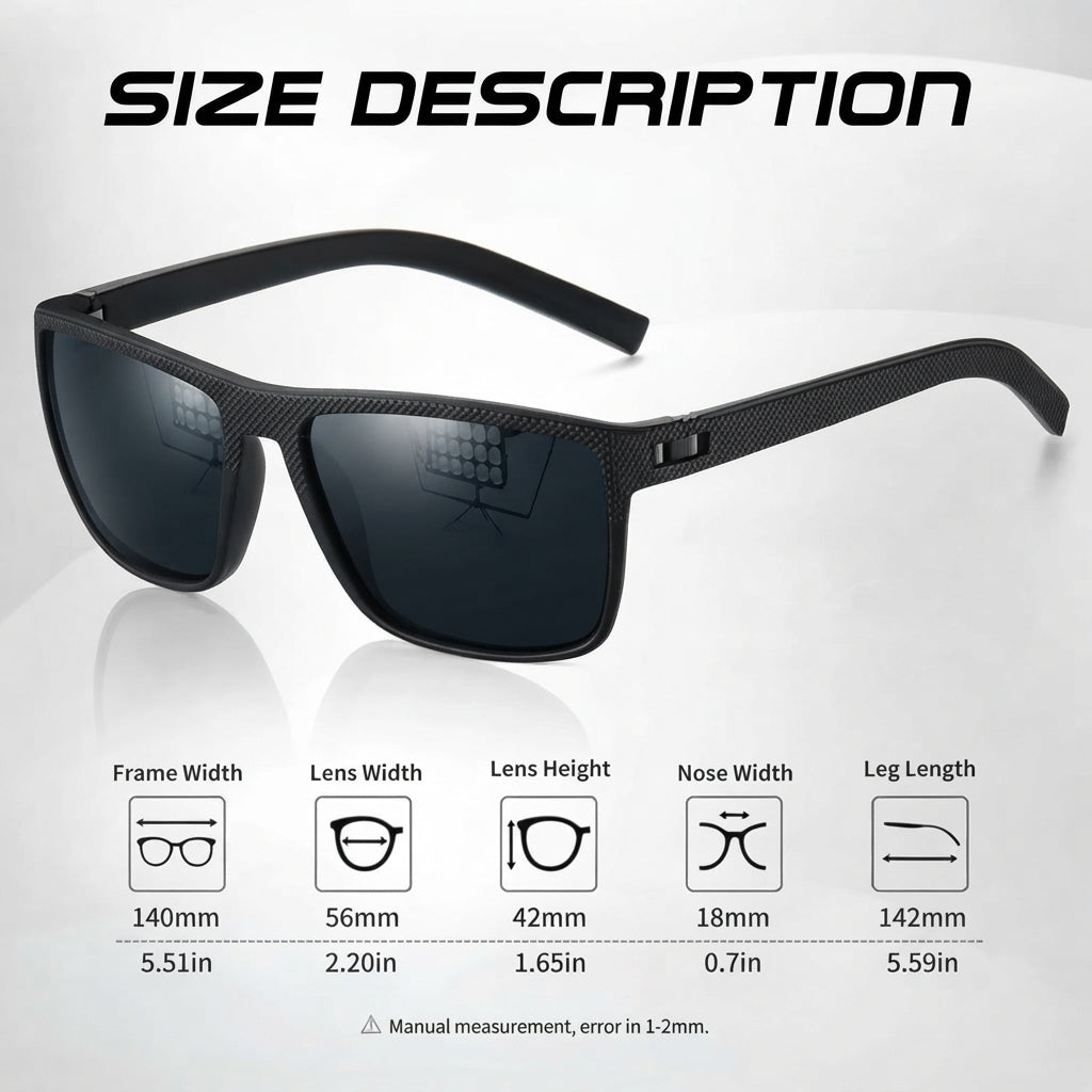 Polarised sunglasses set of three with UV400 protection