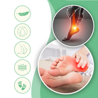Compression Socks Open Toe Non Slip Design for Neuropathy Support