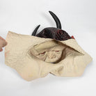 Devil Costume Mask with Horns for Full Face Halloween Cosplay